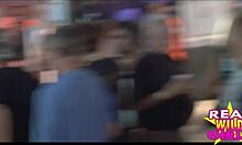 Sluts Flash On Street At Fantasy Fest Outdoors