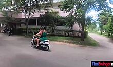 Exclamatory-Provocative Thailand Motorbike Tour With Bareback Action Wow!