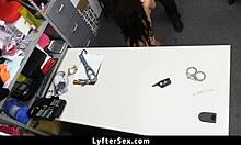 Teen caught with stolen jewelry dropping from her bra in shop