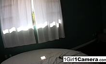 Sexy Eden Adams alone with her camera. Masturbating close-up.