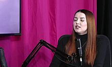 Beautiful Teen in Sheer Red Enjoys Glamour Compilation