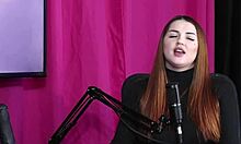 Beautiful Teen in Sheer Red Enjoys Glamour Compilation