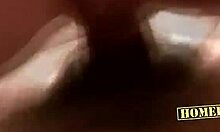 Petite redhead films her boyfriend