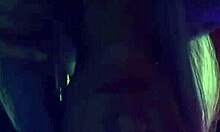 Petite wife Nikki Lixxx licks big ass and takes big cock in POV couple scene