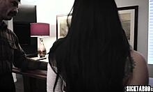 bad guy bangs wet latina pussy after blowjob on boat