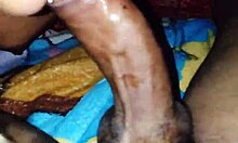 Amateur Brazilian Blonde Shemale Wanessa Silva Sucks Technician's Cock For Cum