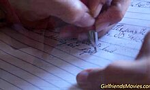 asian lesbians explore with tongues, fingers, and toys in intimate session