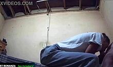 blowjob leads to pussy creampie, filling her tight