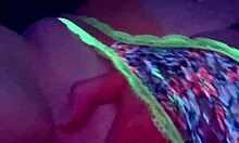 Petite wife Nikki Lixxx licks big ass and takes big cock in POV couple scene