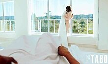 Under the sheets with petite teen and amateur performers Isiah Maxwell Leana Lovings