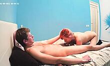 Does this horny redhead amateur want her pussy stuffed?