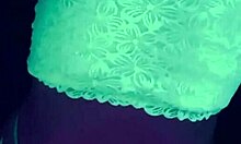 Petite wife Nikki Lixxx licks big ass and takes big cock in POV couple scene