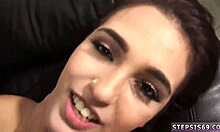 teen sucks stepbro's banana