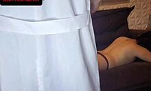 wife gets hardcore massage from teen masseur doggystyle at home