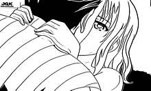 New girl teases fat boss in comic J3.