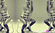 katia martin flaunting her big natural tits in a steamy photo session