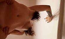 Intense encounter in the bathroom with a latina amateur