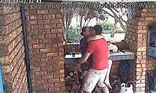 MILF hot homemade video with young lover caught