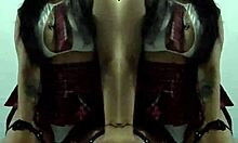 lengie dances by mirror before getting fucked