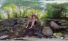 ana molly and belle get naughty outdoors