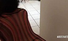 Mirosyarte Miroslava in Red Dress Bent Over for Hard Slapping and Wet Pounding with Squirting Amateur Finish