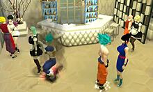 oh man, watching goku and gohan punish cheating wives hurts