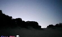 Blonde gets orgasm from big cock blowjob