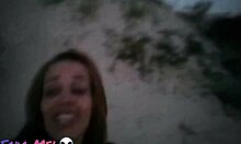 Blonde gets orgasm from big cock blowjob