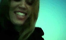 Blonde gets orgasm from big cock blowjob