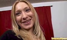Petite Blonde Kayla Marie Sucks Cock And Gets Pussy Fingered Teasingly