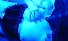 Violet plays with her huge dildo in a horny homemade session 😘