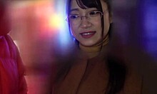 Big-Titted Glasses Girl Loves Her Boyfriend So Much She Allows NTR Play.