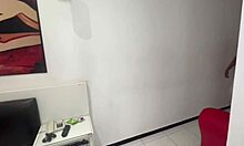 First time in motel giving ass without condom