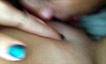 Licking teen pussy closeup homemade shaved couple