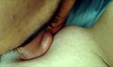 Licking teen pussy closeup homemade shaved couple