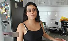 I sneakily bang my hot hermanastra while she's distracted