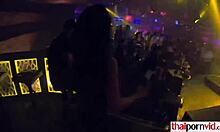 amateur thai girlfriend gets fucked hard after disco night with big tits