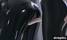 I Crave Dominating My Latex Lesbian Lover With Strapon