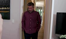 Mike Mancini Gets To See Eliza Ibarra Naked For Not Closing Her Door In Her Room