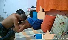 Naughty Neighbor Visits Late At Night