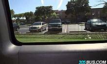 i got my huge ass fucked on the bus, sara jay style!