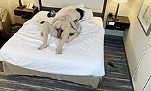 Petite Beauty Gets Fucked And Creampied With Cumshot