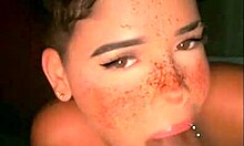 wet kiss from fadynha, the delicious curvy 18-year-old