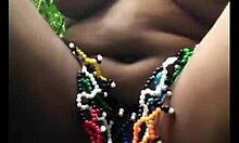 Msanzi Girl Fingering Pussy Outdoors In Lingerie 😍