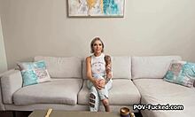 super hot tattooed ice blonde in pov fucking. the contrast is intriguing.