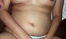 latina playing with her pussy