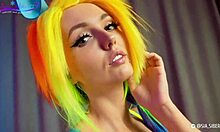 mlp rainbow dash oils up for joi with sia siberia