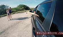 Action hardcore european gang bang with anal and BDSM