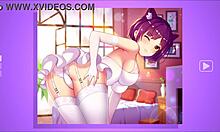 Hentai girl fantasy undressing just for you, so hot! 🔥