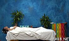 Slit Massage With Orgasm Fucking Blowjob Oiled Small Tits